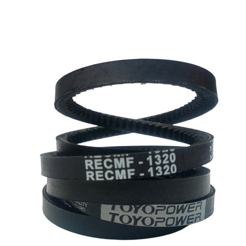 TOYOPOWER Raw Edge Cogged V-belt (RECMF-1320) For SUZUKI Carry/Every
