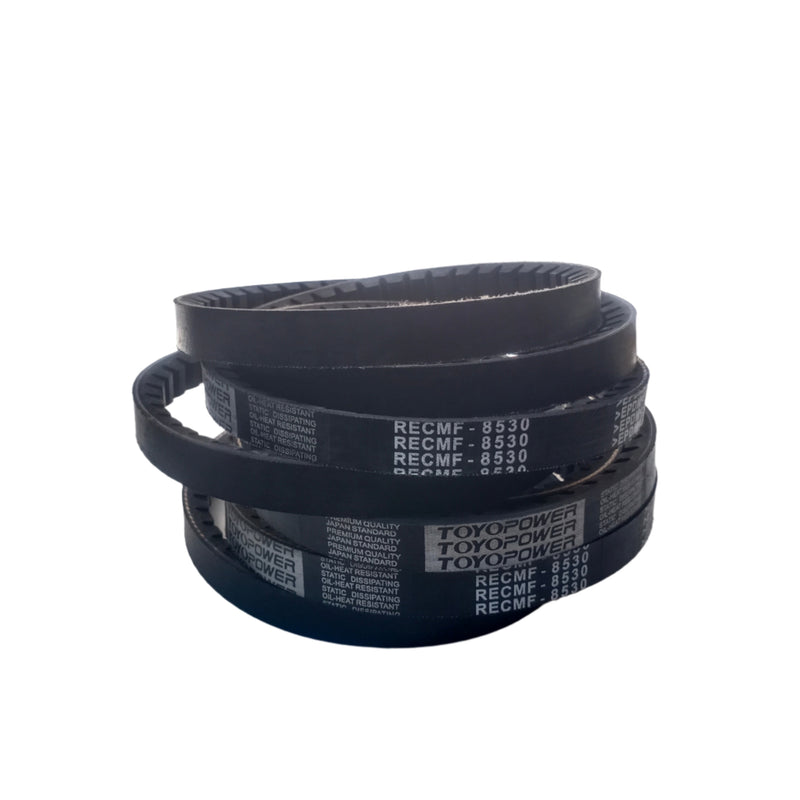 TOYOPOWER Raw Edge Cogged V-belt (RECMF-8530) For TOYOTA Land Cruiser