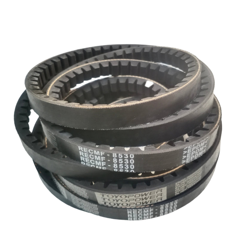 TOYOPOWER Raw Edge Cogged V-belt (RECMF-8530) For TOYOTA Land Cruiser