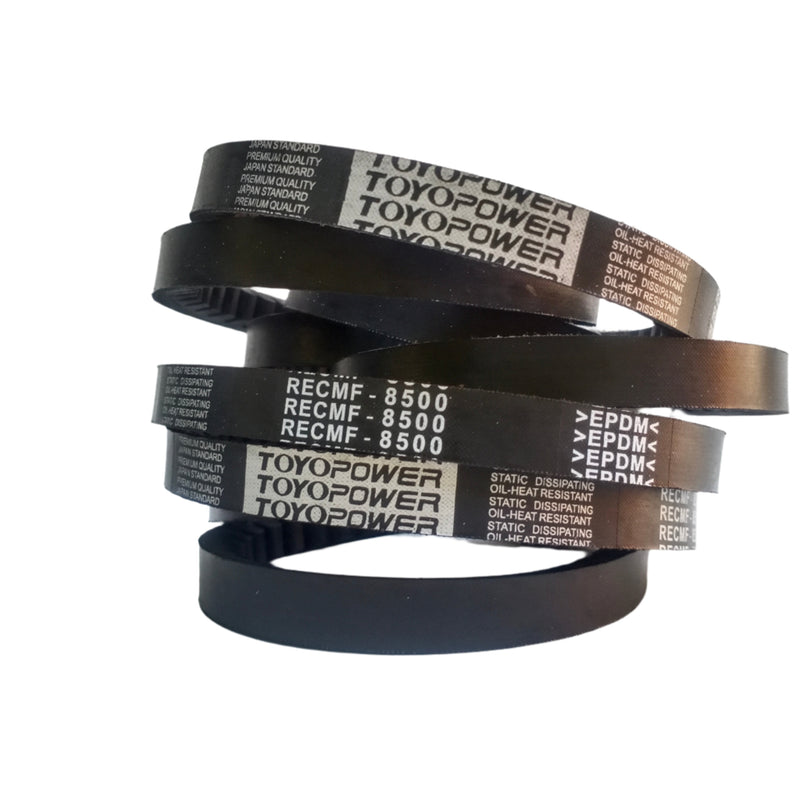 Raw Edge Cogged V-belt พร้อม AWI - RECMF-8500