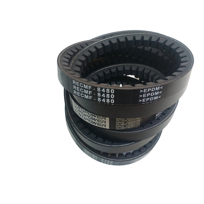 TOYOPOWER Raw Edge Cogged V-belt (RECMF-8480) For TOYOTA Dyna