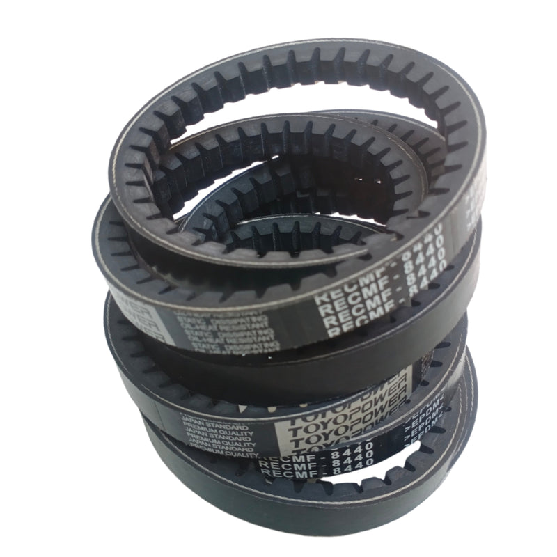 TOYOPOWER Raw Edge Cogged V-belt (RECMF-8440) For ISUZU