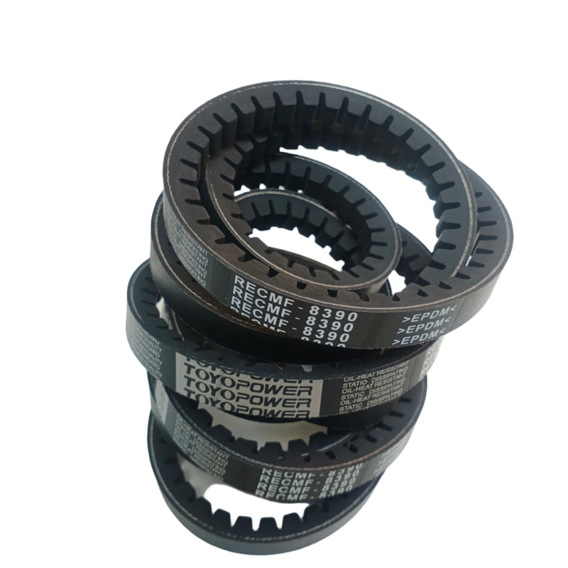 TOYOPOWER Raw Edge Cogged V-belt (RECMF-8390) For Nissan