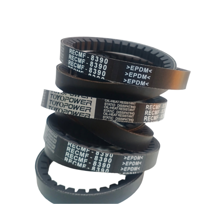 TOYOPOWER Raw Edge Cogged V-belt (RECMF-8390) For Nissan
