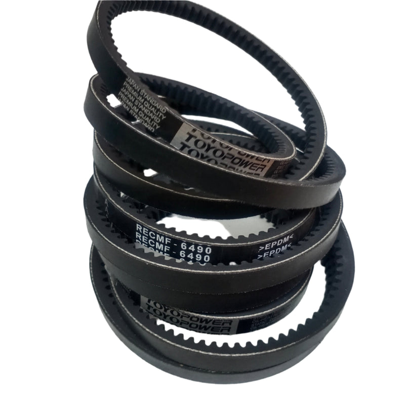 TOYOPOWER Raw Edge Cogged V-belt (RECMF-6490) For MAZDA Titan