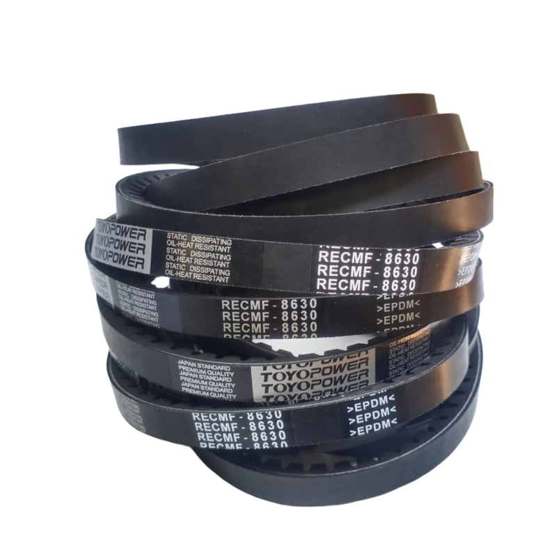 TOYOPOWER Raw Edge Cogged V-belt (RECMF-8630) For Fuso