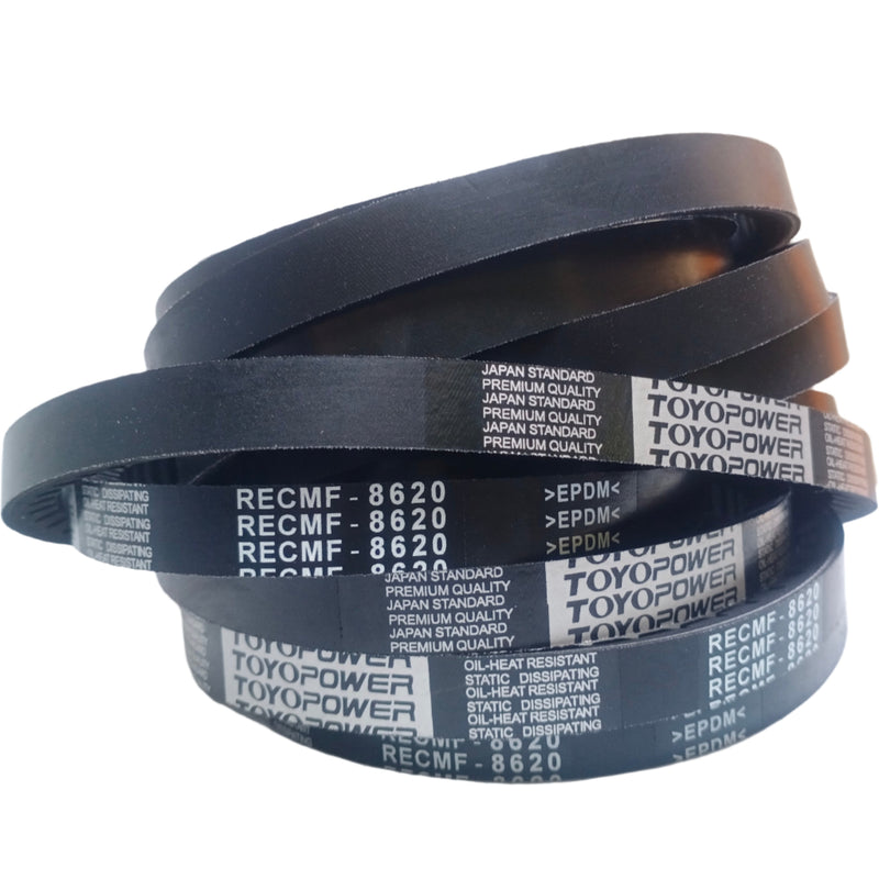 สายพานร่องวีขอบดิบ (RECMF), AWI, RECMF-8620