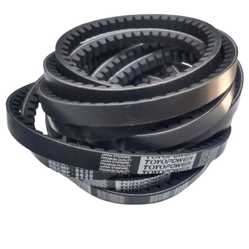 TOYOPOWER Raw Edge Cogged V-belt (RECMF-8610) For Daihatsu