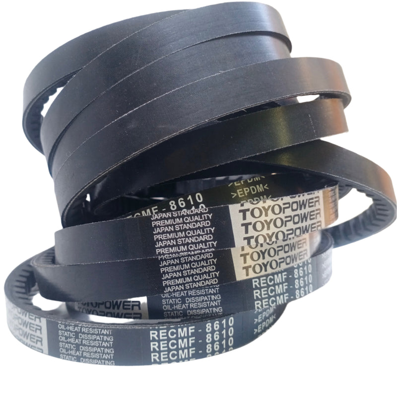 TOYOPOWER Raw Edge Cogged V-belt (RECMF-8610) For Daihatsu