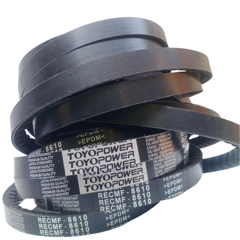 TOYOPOWER Raw Edge Cogged V-belt (RECMF-8610) For Daihatsu