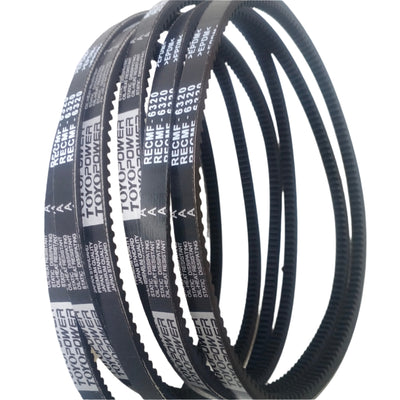 TOYOPOWER Raw Edge Cogged V-Belt RECMF-6320 For Mazda BT-50