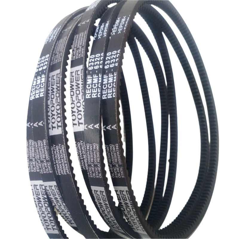 TOYOPOWER Raw Edge Cogged V-Belt RECMF-6320 For Mazda BT-50