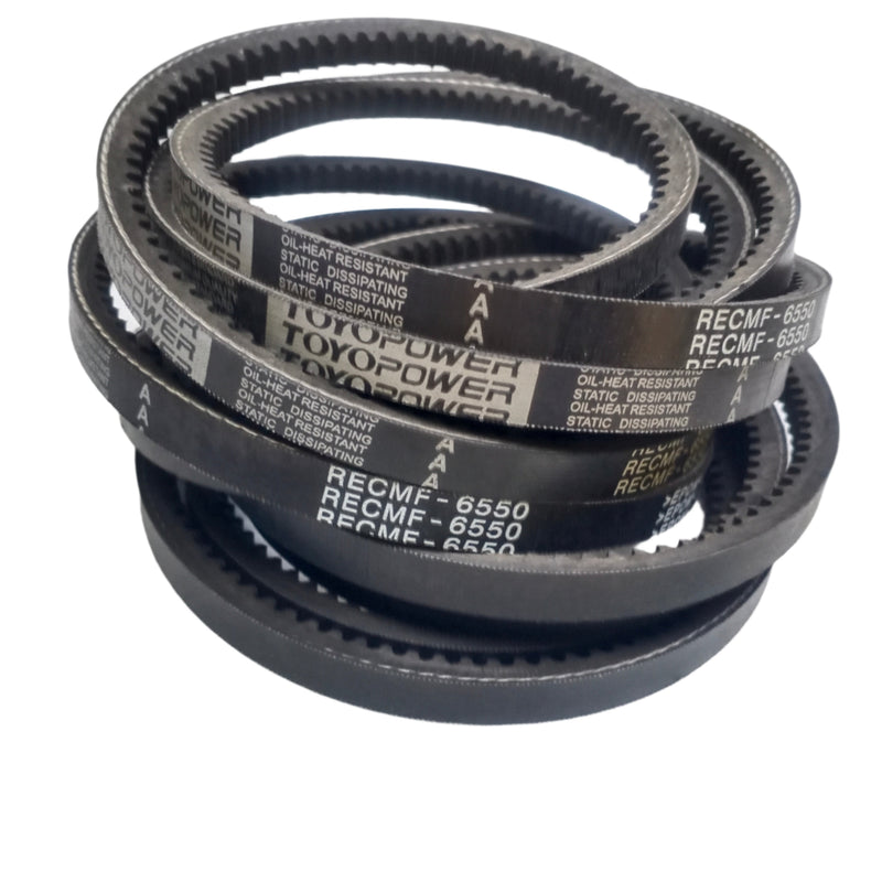 AWI၊ RECMF-6550 ပါသော Raw Edge Cogged V-belt (RECMF)