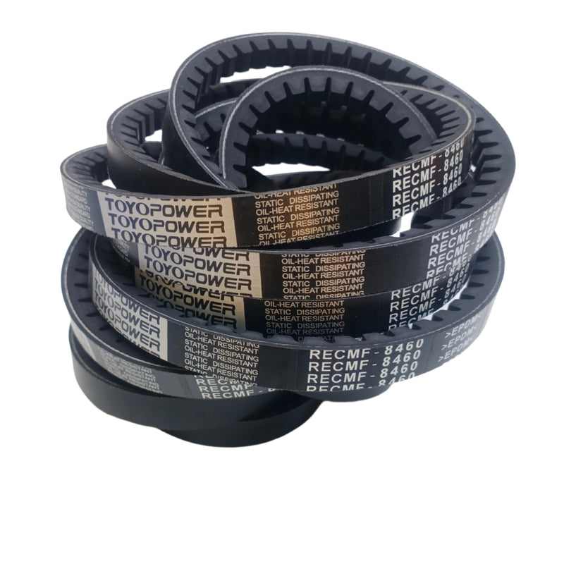 TOYOPOWER Raw Edge Cogged V-belt (RECMF-8460) For ISUZU ELF