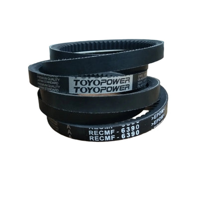 TOYOPOWER Raw Edge Cogged V-belt (RECMF-6390) For Mitsubishi RVR