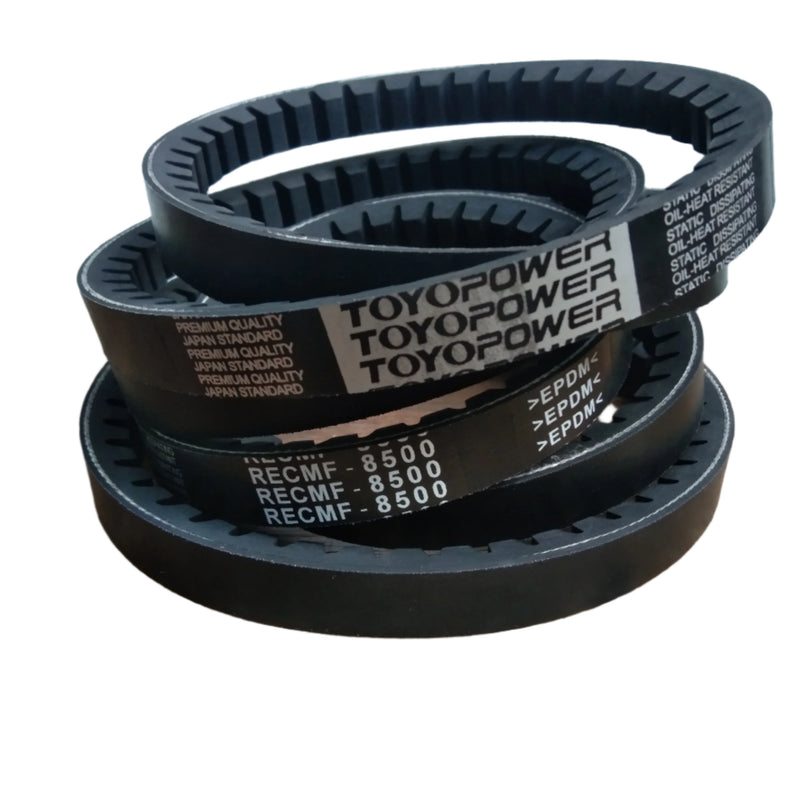Raw Edge Cogged V-belt พร้อม AWI - RECMF-8500