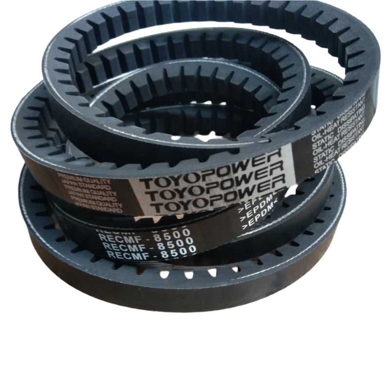 Raw Edge Cogged V-belt พร้อม AWI - RECMF-8500