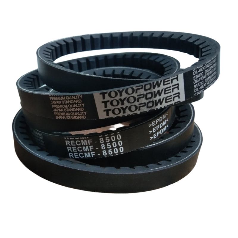 Raw Edge Cogged V-belt พร้อม AWI - RECMF-8500
