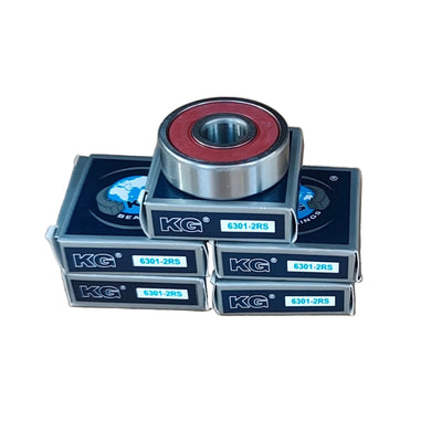 KG 6301 2RS Deep Groove Ball Bearing – Double Sealed