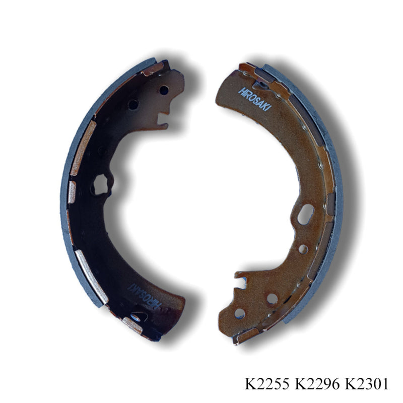 HIROSAKI Classic Brake Shoes, K3410, Fits Mazda Bongo 1999–2010, Semi-Metallic