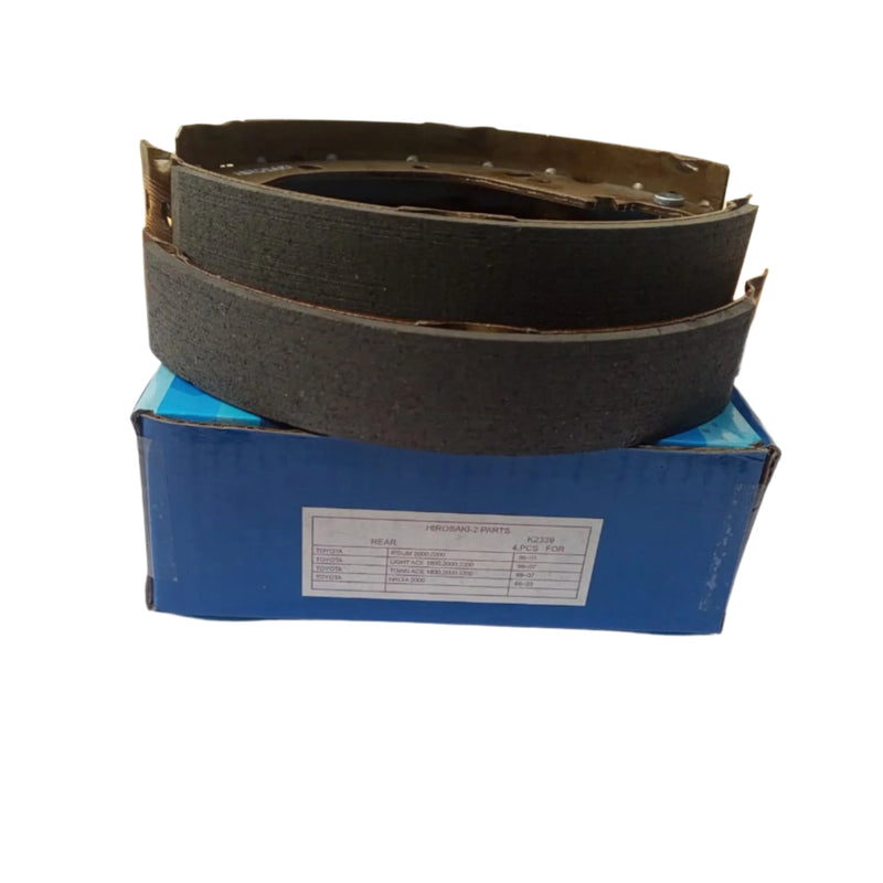 HIROSAKI Classic Brake Shoes, K2339, Semi-Metallic