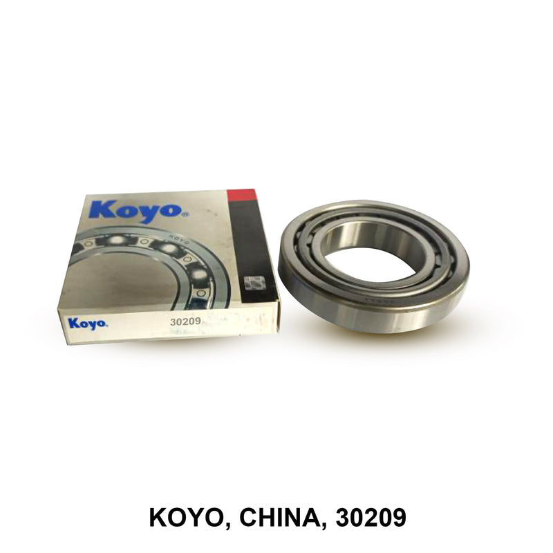 KOYO, Tapered Roller Bearing, China, 30209, 45x85x20.75mm
