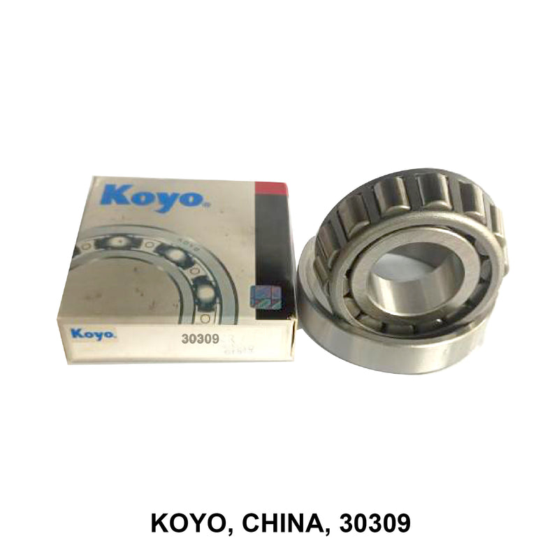 KOYO, Tapered Roller Bearing, China, 30309, 45x100x27.25mm