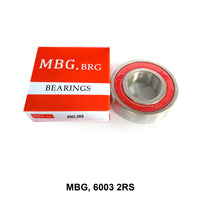 MBG 6003-2RS Deep Groove Ball Bearing