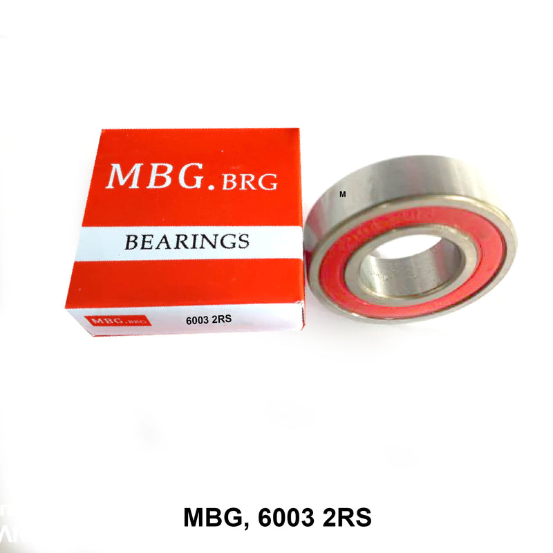 Deep Groove Ball Bearing၊ MBG၊ China၊ 6003၊ 2RS (121385)