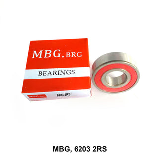 Deep Groove Ball Bearing၊ MBG၊ China၊ 6203၊ 2RS (121388)