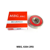 MBG 6304-2RS Deep Groove Ball Bearing