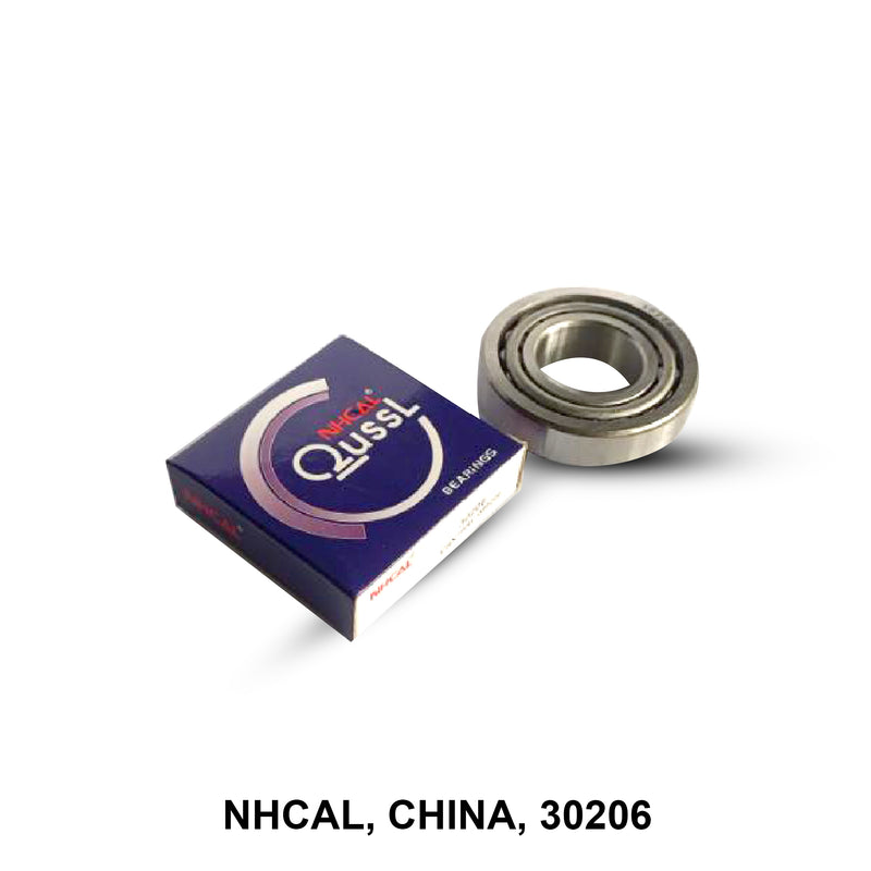 NHCAL, Tapered Roller Bearing, China, 30206, 30x62x17.25mm