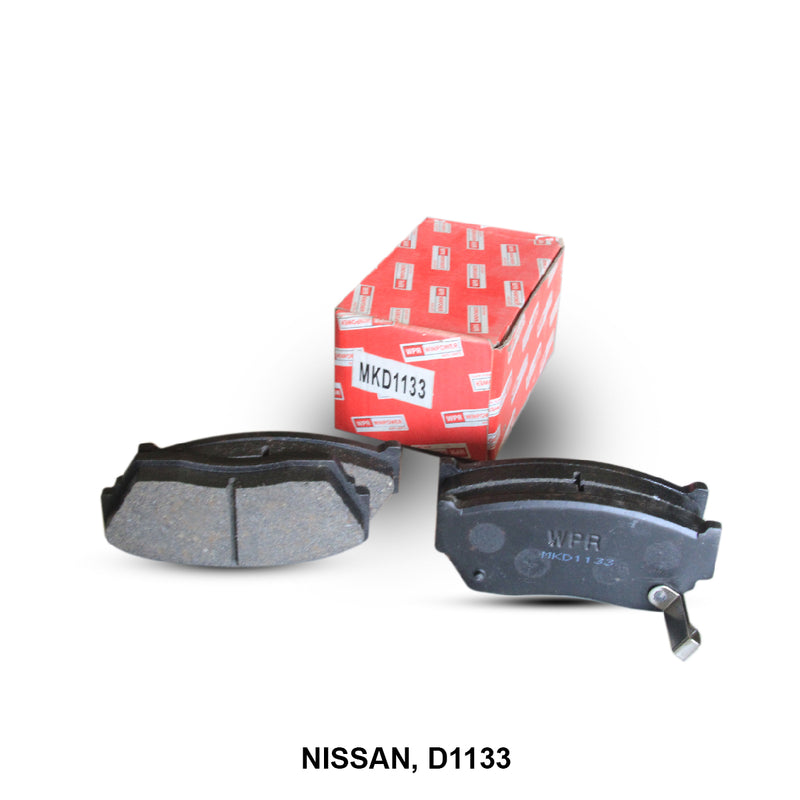 WPR Brake Pad Semi-Metallic 41060-50Y90, D1133 for Nissan Vehicles