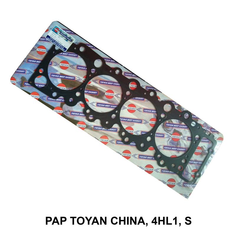 ปะเก็นฝาสูบ PAP TOYAN CHINA, 4HL1, S (120252)