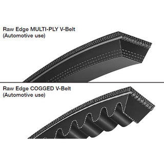Raw Edge Cogged V-belt (RECMF), SILVER MOON, RECMF-1470 (006902)