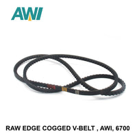 สายพานร่องวีขอบดิบ (RECMF), AWI, RECMF-6700