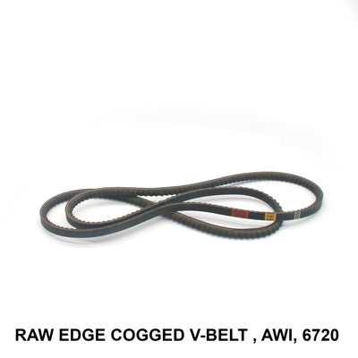 สายพานร่องวีขอบดิบ (RECMF), AWI, RECMF-6720