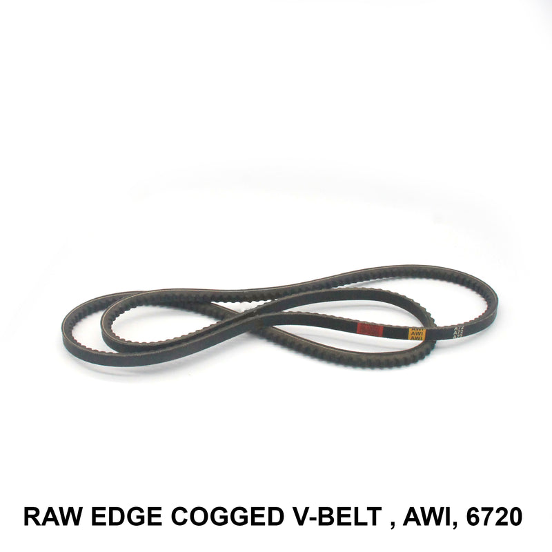 สายพานร่องวีขอบดิบ (RECMF), AWI, RECMF-6720