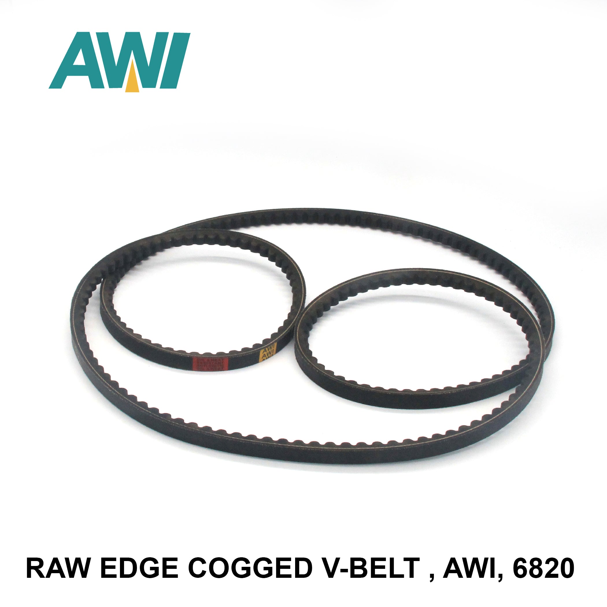 Raw Edge Cogged V-belt (RECMF), AWI, RECMF-6820 (006750)