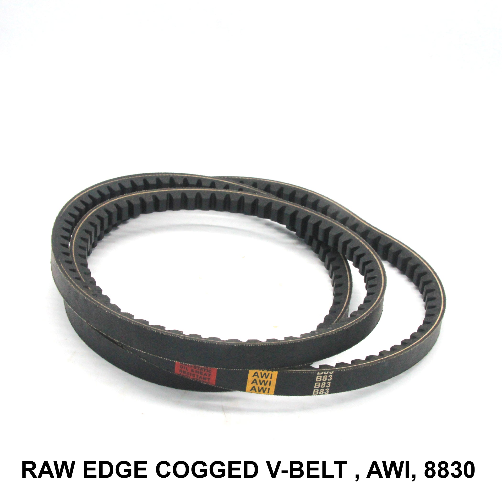 Raw Edge Cogged V-belt (RECMF) with AWI Technology