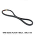 Raw Edge Plain V-belt (REMF), AWI, A-34 (006648)
