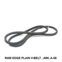 AWI Raw Edge Plain V-Belt (REMF), A-58