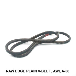 AWI Raw Edge Plain V-Belt (REMF), A-58