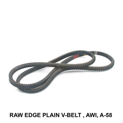 AWI Raw Edge Plain V-Belt (REMF), A-58