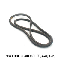 Raw Edge Plain V-belt (REMF), MATSUBASHI,  A-61 (002405)
