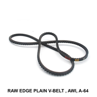 AWI Raw Edge Plain V-Belt (REMF), A-64