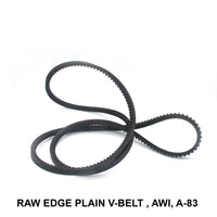 AWI Raw Edge Plain V-Belt (REMF), A-83