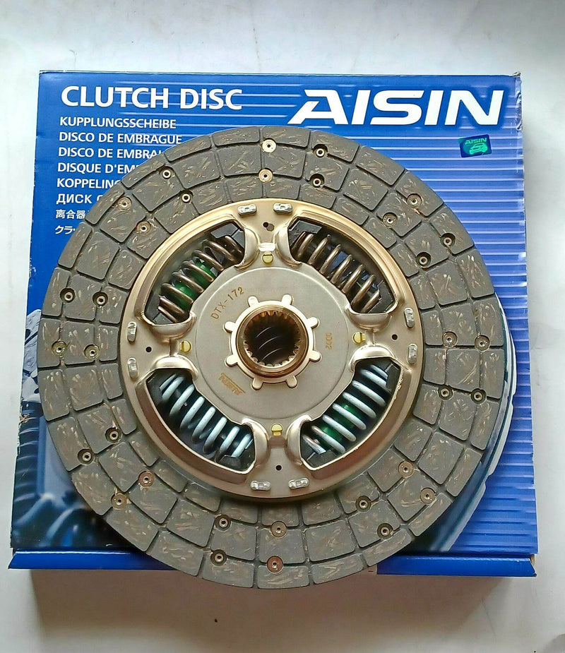 AISIN, Clutch Disc, DTX-172, TOYOTA, 260*21*29.8, TOYOTA, HILUX, VIGO, 10"