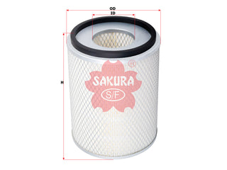 SAKURA, Air Filter, ME060219, A-1010