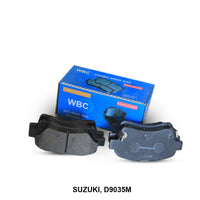 WBC Brake Pad, Semi-Metallic, D9035, 55810-54G30, for Suzuki Swift